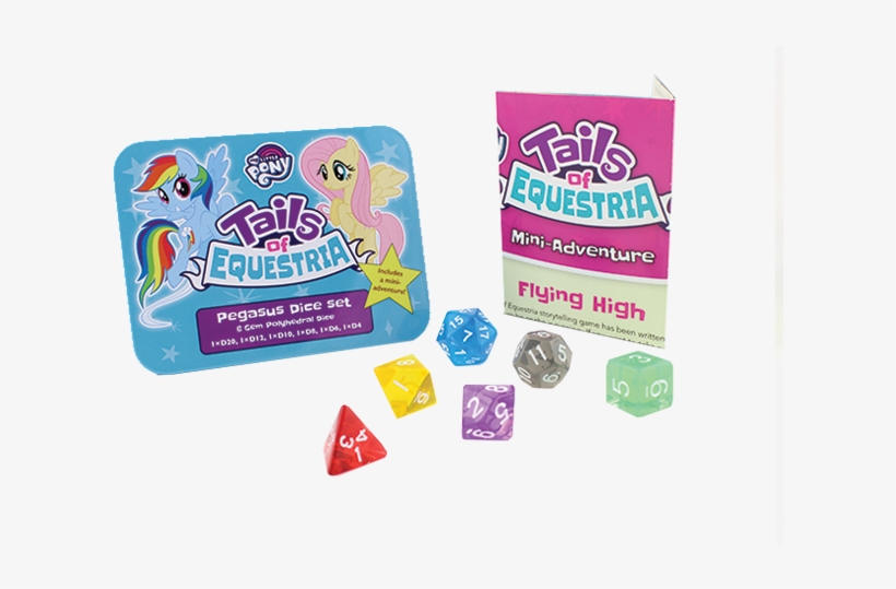 Pegasus Dice Set - Ulisses Spiele My Little Pony: Tails Of Equestria Erzählspiel, transparent png download