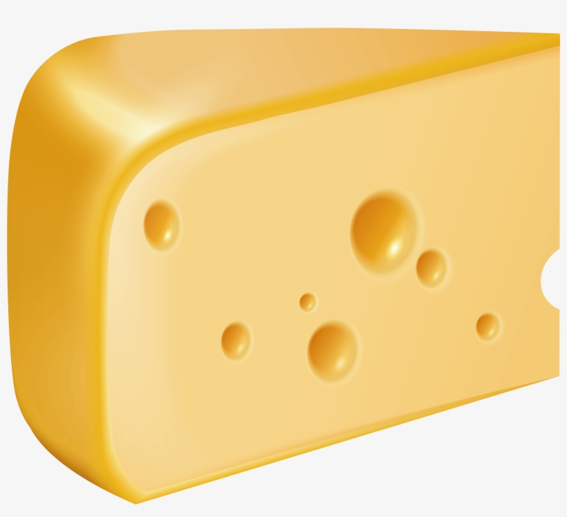 Piece Of Cheese Png Clip Art, transparent png download