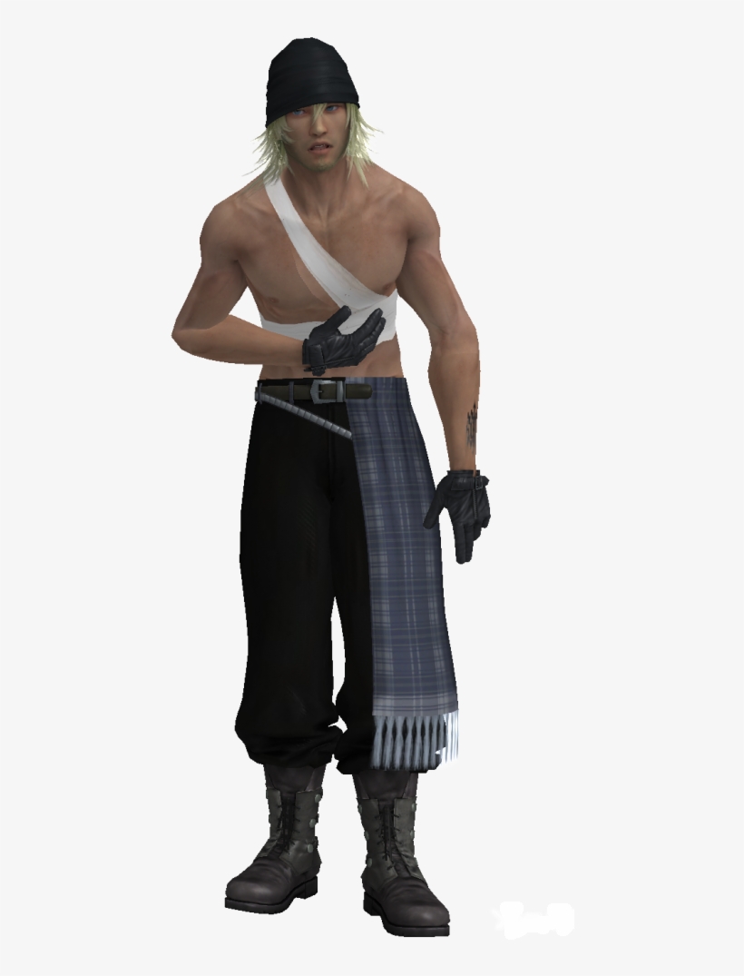 Snow Villiers Shirtless - Final Fantasy Snow Shirtless, transparent png download