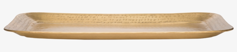 Gava Antique Brass Rectangular Tray - Serving Tray, transparent png download