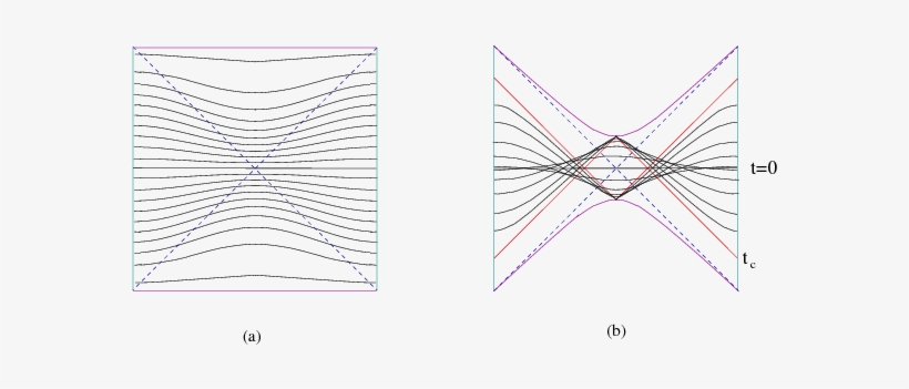 The Top And Bottom Curves Are The Future And Past Singularities, - Ads/cft Correspondence, transparent png download