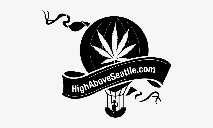 Announcing High Above Seattle - Marijuana Pot Leaf Car Or Truck Window Laptop Decal, transparent png download