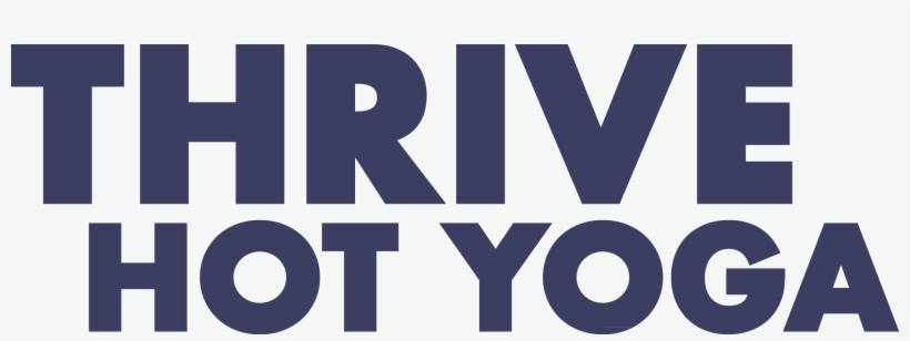 Thrive Hot Yoga Logo - Store Closing Sale, transparent png download