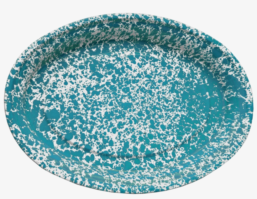Crow Canyon Oval Platter Blue Marble, transparent png download