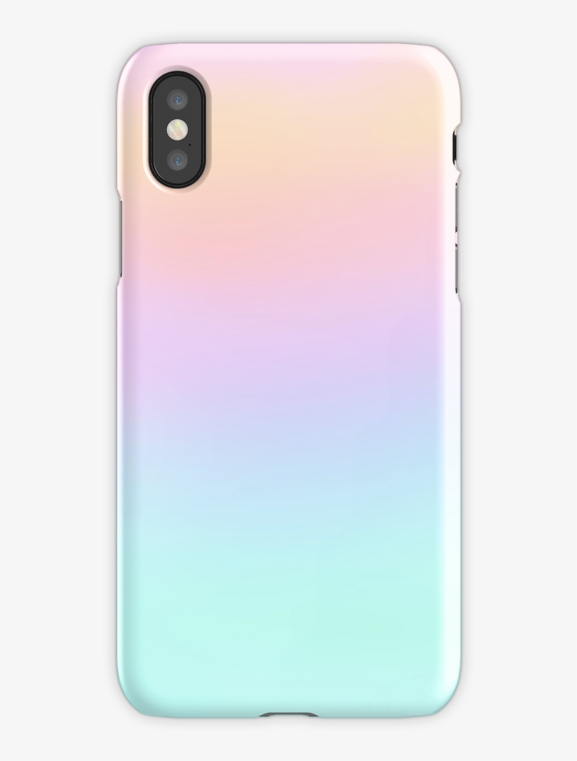 Pastel Iphone X Snap Case - Capinha De Celular Para O Iphone X Transparent  PNG - 750x1000 - Free Download on NicePNG