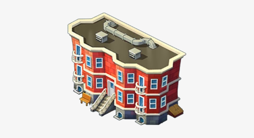 15 Victorian Townhouse - Townhouse, transparent png download