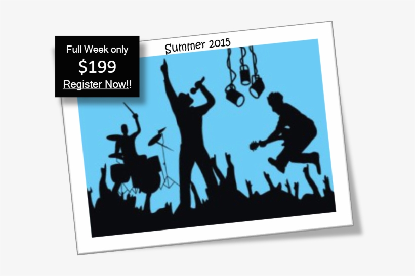 2015 Summer Camps - Rock Band Live, transparent png download