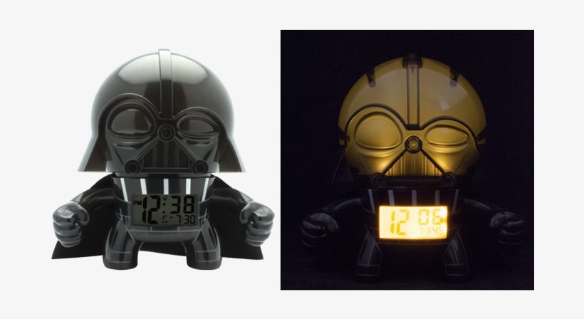 Details - Bulb Botz Star Wars Darth Vader 3.5" Tall Digital Alarm, transparent png download