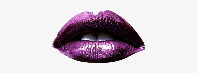 Postado Por A Forlie Às - Purple Lips, transparent png download