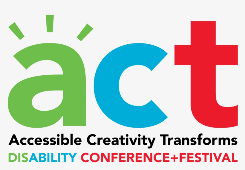 Act Dis/ability Conference Festival Logo - Art Of Creativity: (30 Brain Hacks) [book], transparent png download