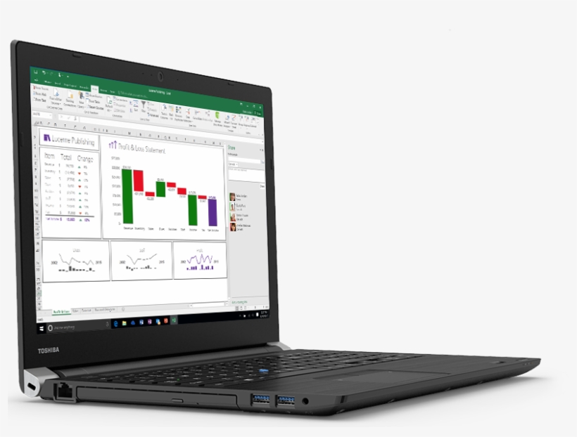 Tecra A50 Laptop - Toshiba Tecra A50 C1543, transparent png download