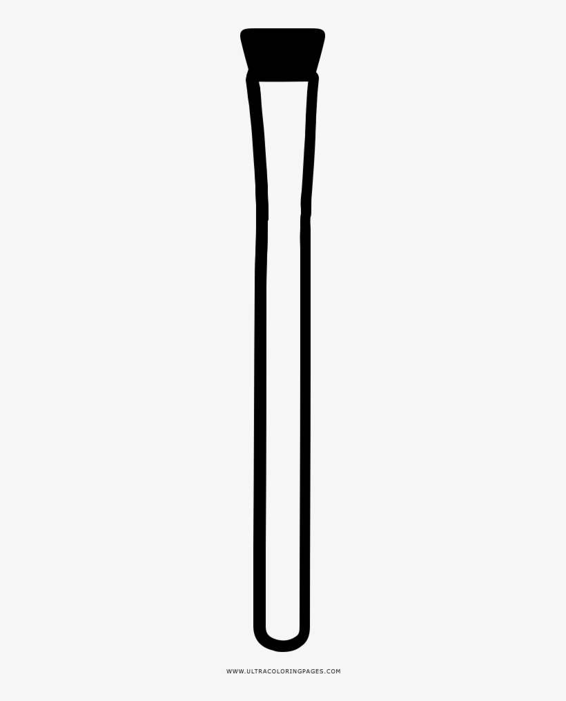 Makeup Brush Coloring Page - Millettia Laurentii, transparent png download