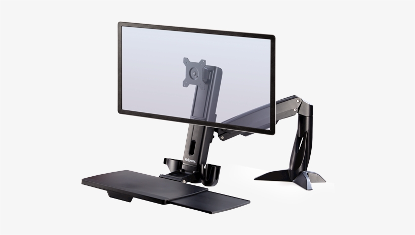 Lotus Easy Glide Sit-stand Work Platform - Fellowes Easy Glide - Sit-stand Work Platform - Desk, transparent png download