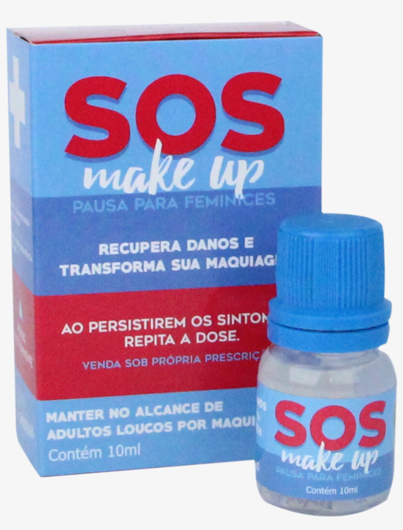 Sos Make Up Recuperador De Maquiagem - Diluidor De Maquiagem Sos, transparent png download