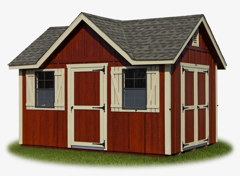 Victorian Deluxe Storage Shed With Lp Board And Batten - Pine Creek Structures, transparent png download