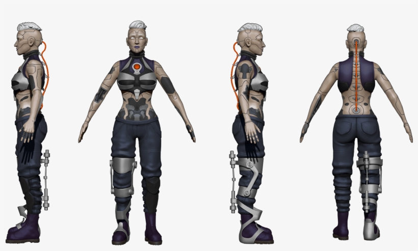 3d Character - Android - شخصیت های رزیدنت اویل 7, transparent png download