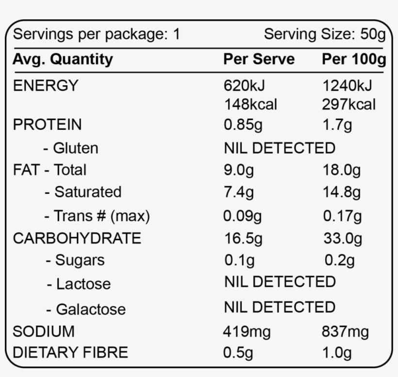 Snack Pack 50g - Portable Network Graphics, transparent png download