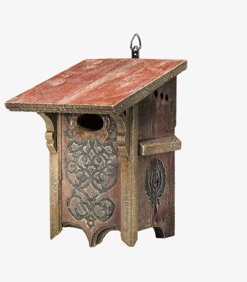 Victorian Bluebird Letterbox - Wood, transparent png download