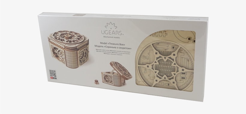 Treasure Box Package - Ugears Treasure Box, transparent png download
