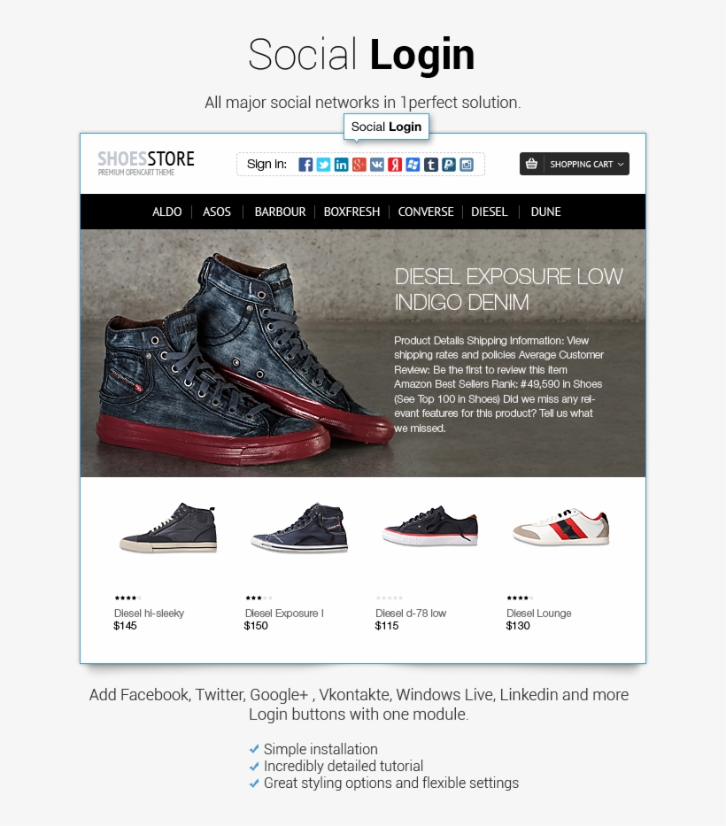 Setting Up Your Login Buttons Has Never Been Easier - Steel-toe Boot, transparent png download