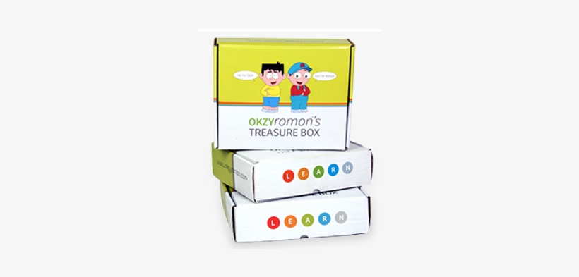 What Is Okzyromon's Treasure Box - Cartoon, transparent png download