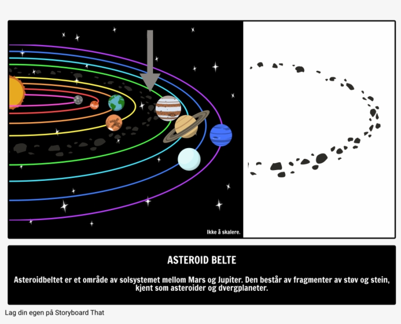 Asteroid Belt - Saturno, transparent png download