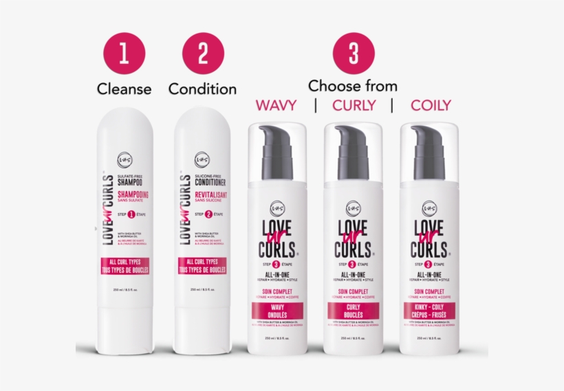 Healthy & Beautiful Curls - Love Your Curls Products, transparent png download