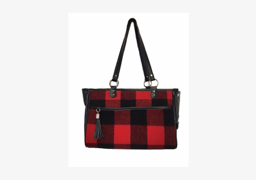 Red Buffalo Plaid Dog Bag - Dog, transparent png download