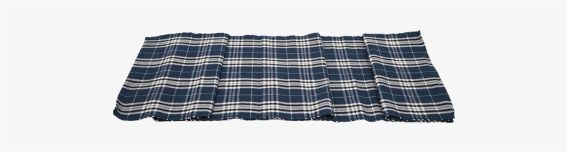 Max Plaid Navy Table Runner • - Tartan, transparent png download