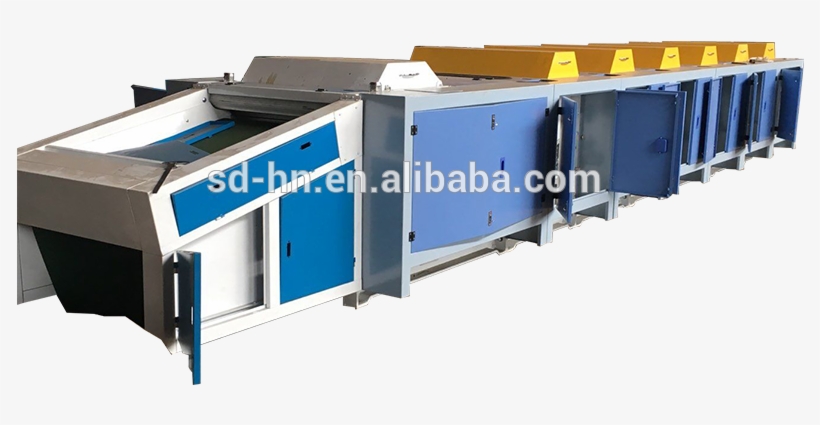 Waste Rags Tearing Machine - Waste, transparent png download