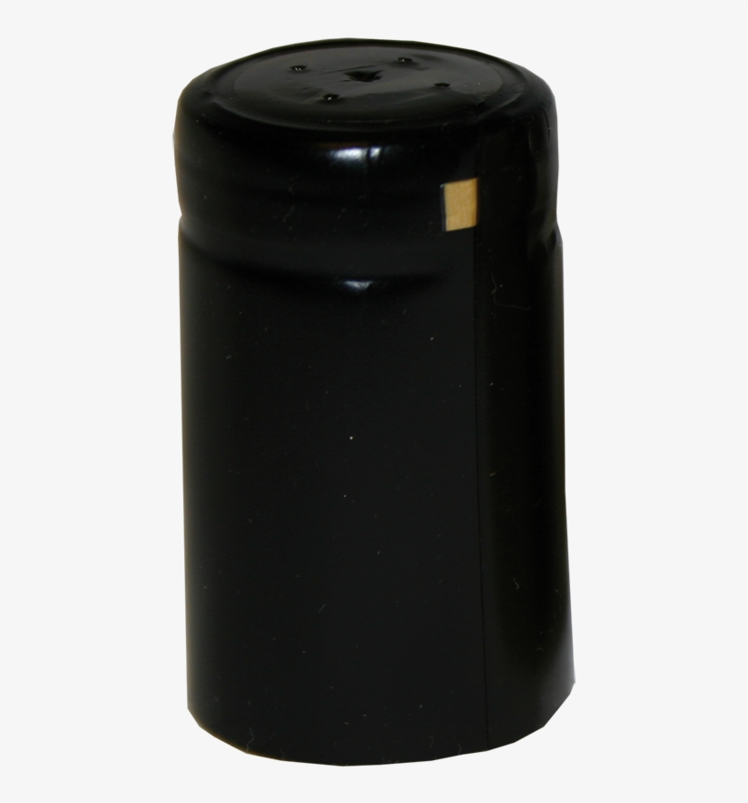 100 Shrink Capsules Black W - Plastic, transparent png download