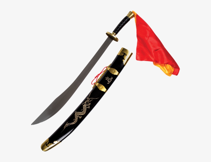 Chinese Broadsword - Cold Weapon, transparent png download
