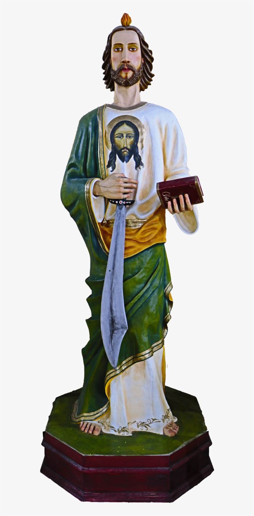 San Judas Tadeo "apostol" Del Numero De Los 72 Discipulos - Statue, transparent png download