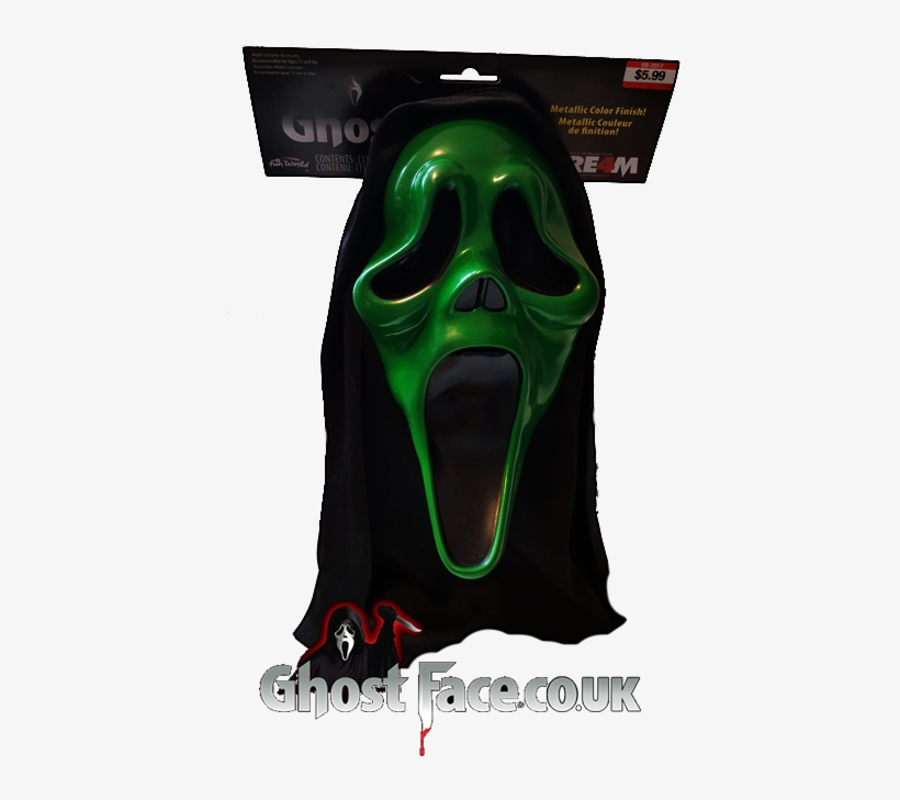 20, 2017 Ghostface - Skull, transparent png download