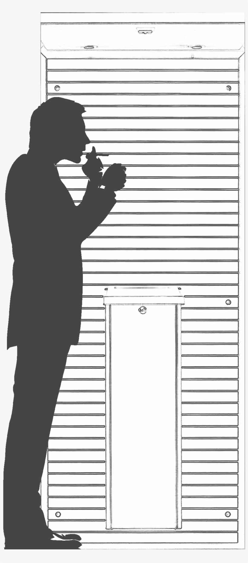 Smoking Zone - Silhouette, transparent png download