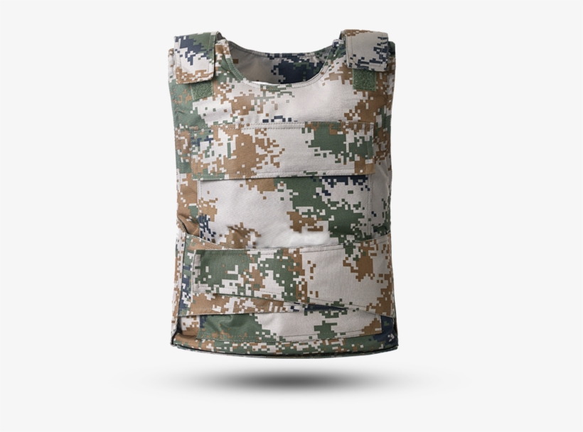 Army Camouflage Bulletproof Vest - Bulletproof Vest, transparent png download