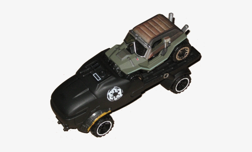 K-2so With Jyn Erso In Tow - Star Wars Hot Wheels Character Cars 2017, transparent png download