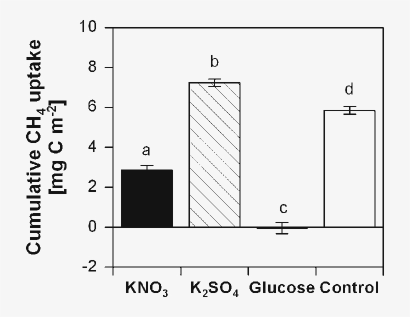 Calculated Cumulative Ch 4 Uptake After The Addition - Diagram, transparent png download