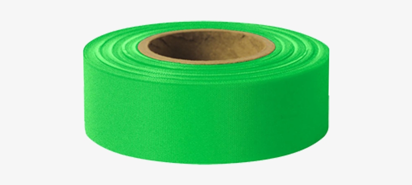 Presco Glo Lime Roll Flagging Tape - Belt, transparent png download