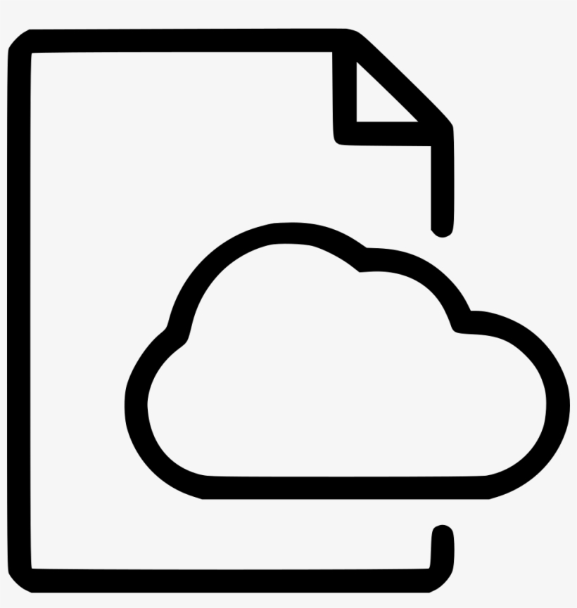 File Document Cloud Dropbox Backup Comments - Error File Icon, transparent png download