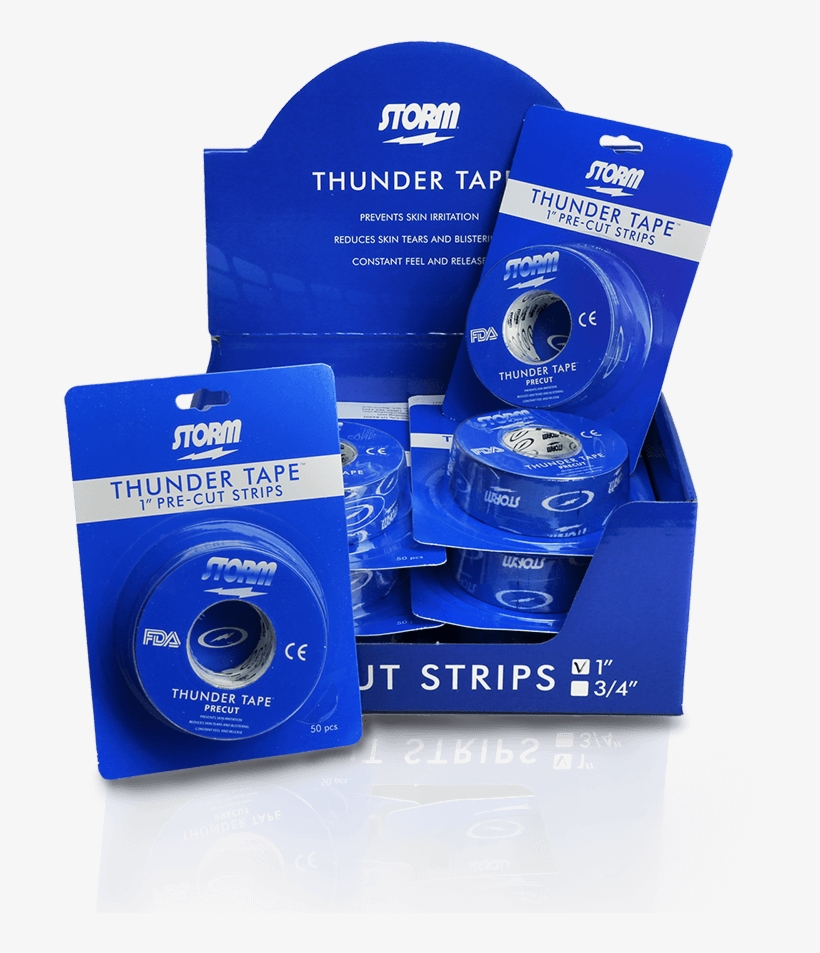 Storm Blue Thunder Protection Tape Box - Storm Pre Cut Thunder Tape Blue Box, transparent png download