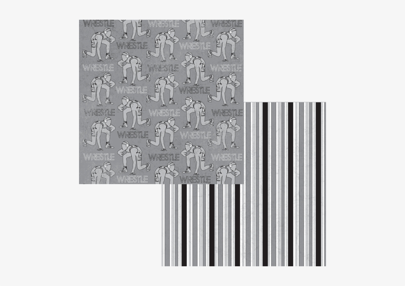 Born To Wrestle Collection Match Double-sided 12 X - Moxxie - Born To Wrestle Collection - 12 X 12 Double, transparent png download