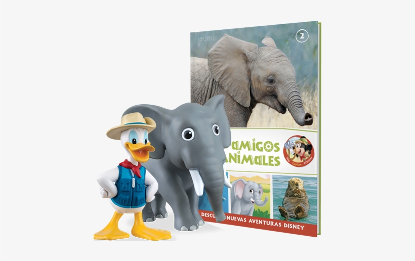Donald Y Eduardo El Elefante - Disney's Animal World Books, transparent png download