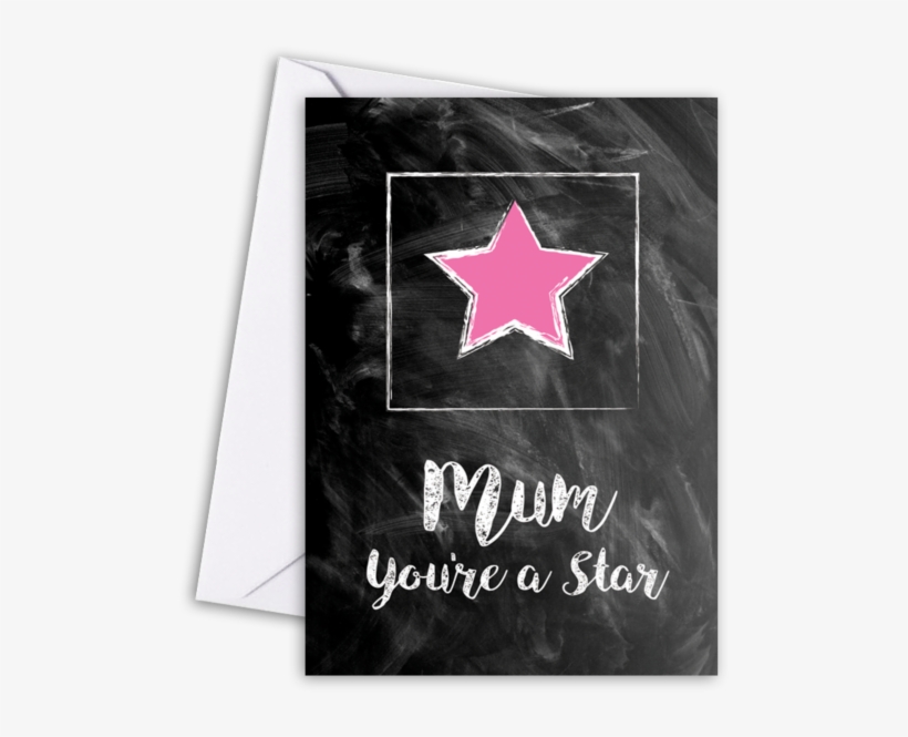 Chalk You're A Star - Star, transparent png download