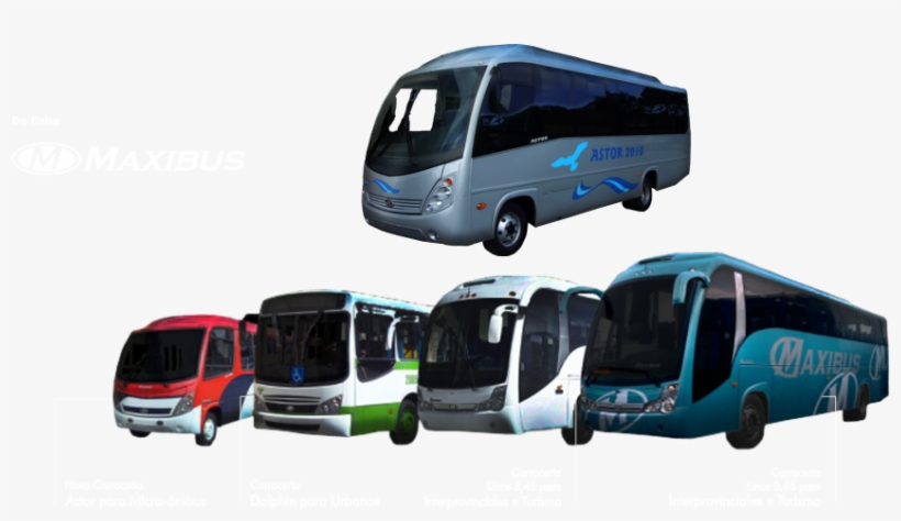 Onibus Novos Espanhol - Minibus, transparent png download