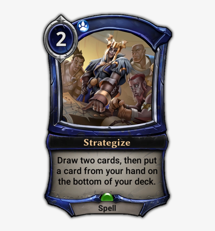 Strategize - Frog Eternal Card Game, transparent png download