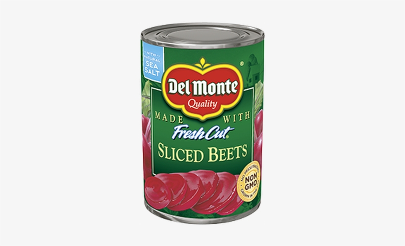 Del Monte Fresh Cut Sliced Beets 14.5 Oz. Can, transparent png download