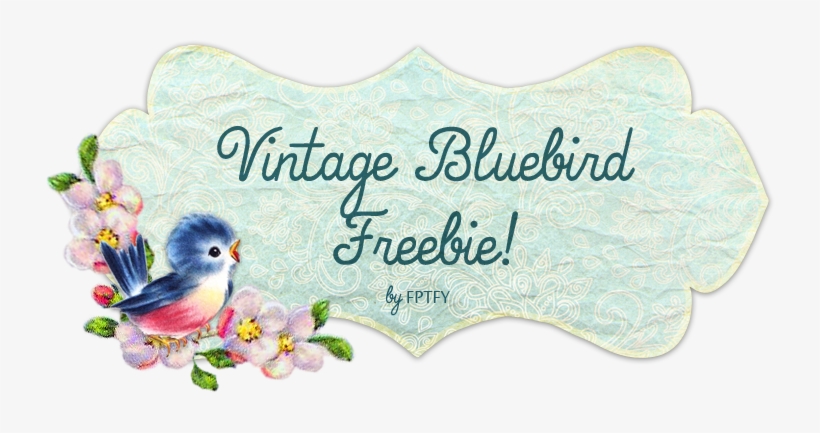 Happy Friday Everyone - Vintage Bluebird, transparent png download