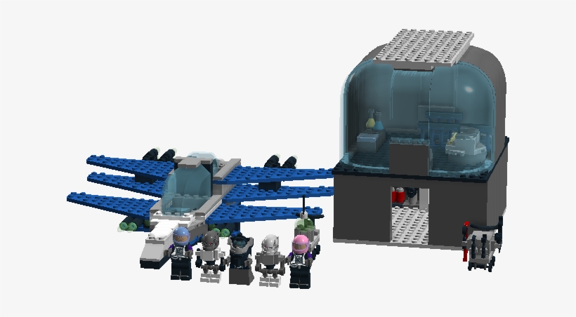 Galactic Space Defense Station - Robot, transparent png download