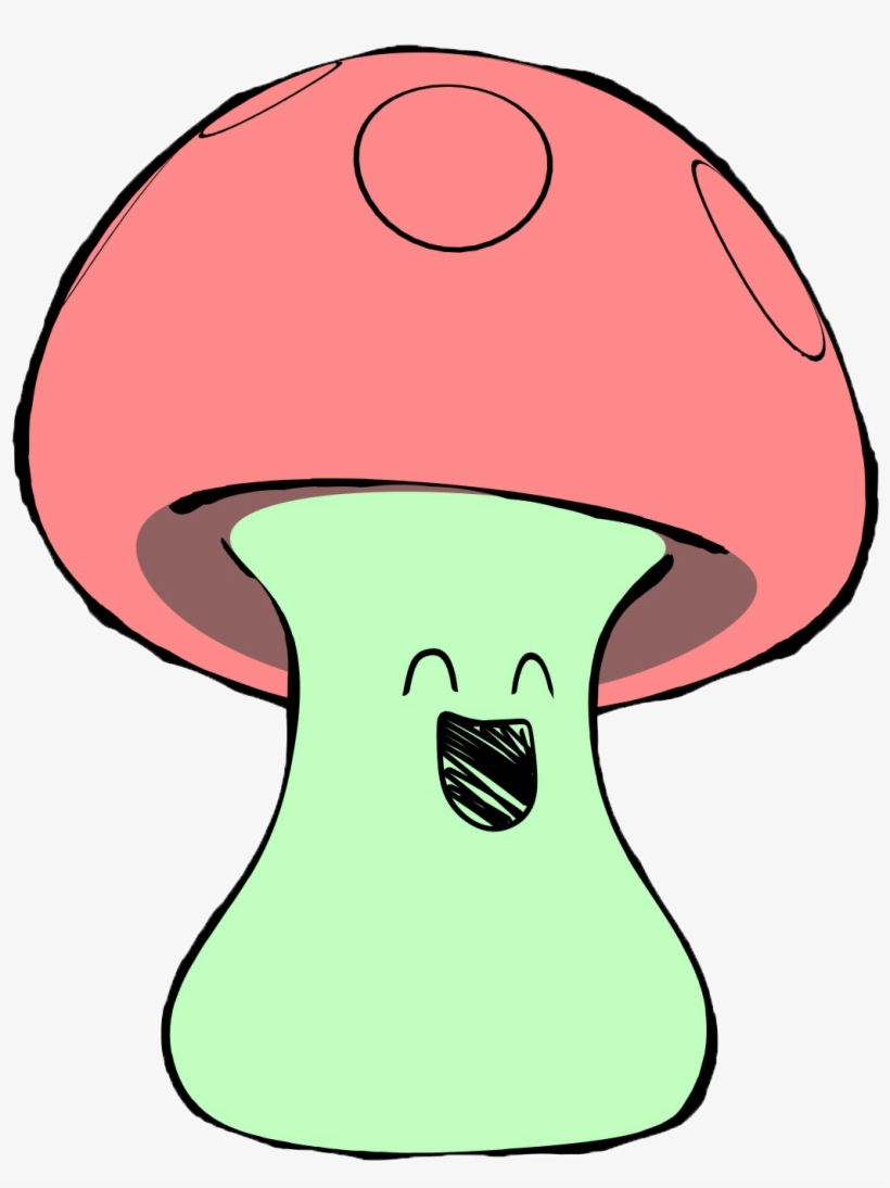 The Cartoon Mushroom Rendered Here Makes Use Of Intersection, transparent png download
